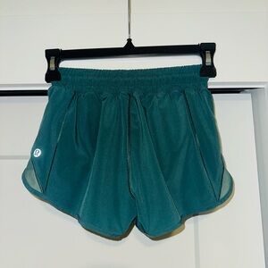 Lululemon athletica Deep Teal Athletic Shorts SIZE 2